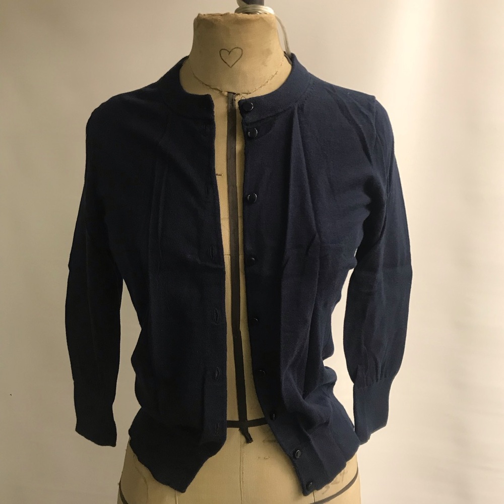 ❗️SOLD❗️ J Crew, Navy Claire Cardigan, XS